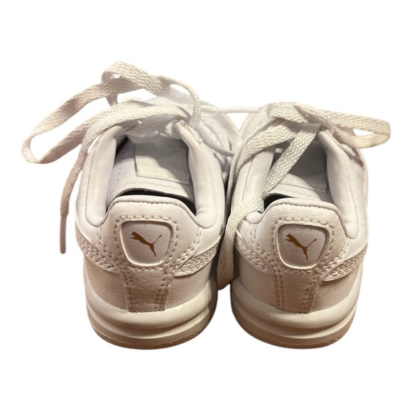 PUMA Kids White Sneakers - Picture 3 of 6